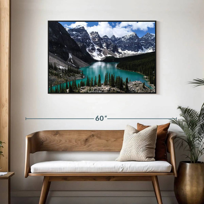 Paysage d'Alvord Lake Louise, H 29 po x l 43 po