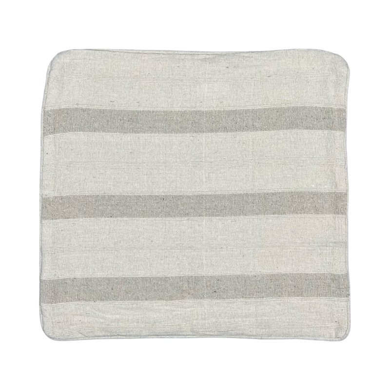 Cheatom Striped Square Cushion, 40cmH x 40cmW