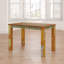 Jimena Mango Square Wood Top Dining Table with Wood Base-101243833