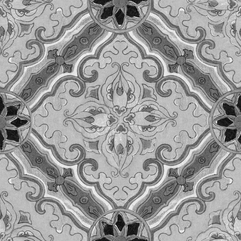 Soicher Marin Studio Damask Wallpaper, Gray