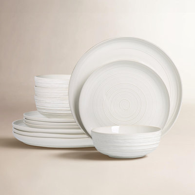 Stoneware Dinnerware Set - Service for 4