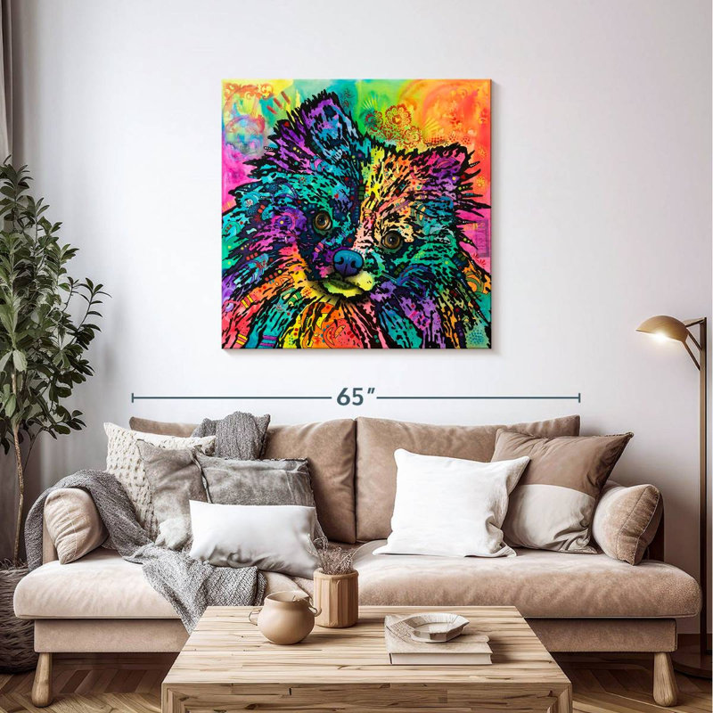 Brampt Dasher, 39" H x 39" W