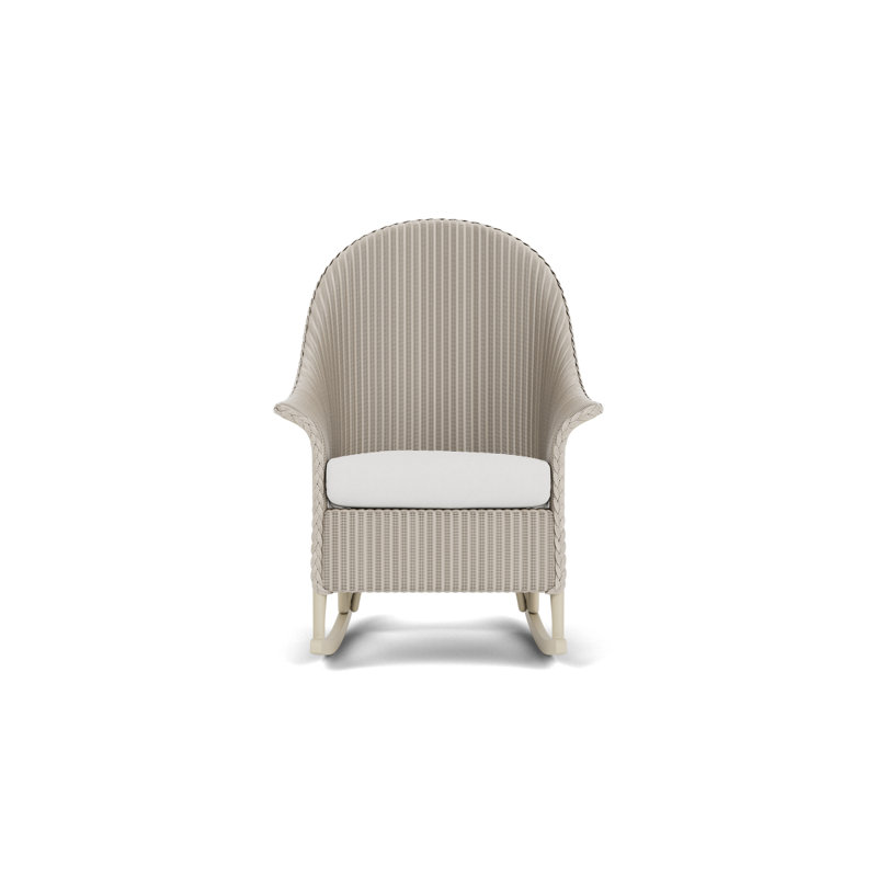Loom Outdoor Rocker Chair, Canvas Natural, Linen