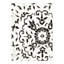 Niviah Floral Area Rug in White