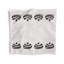 Mitesh Polyester No Pattern Square Napkin-1540377875