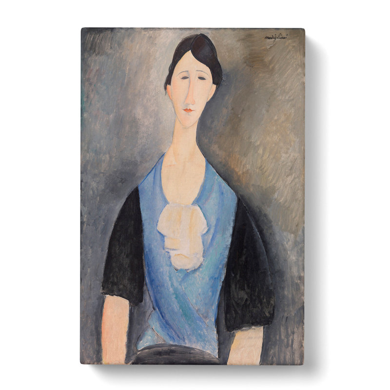 Portrait Of A Woman Vol.6 by Amedeo Modigliani - Wrapped Canvas, 60cm H x 40cm W x 3cm D