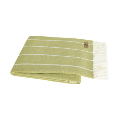 Crystal Blue Fiji Stripe Throw
