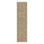 Tapis beige / brun Alma avec envers antidérapant-799330082