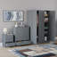Maybery 3 Piece Bedroom Set (3 Drawer Bedside Chest, 5 Drawer Chest, 3 Door Wardrobe), (5)-1723315583