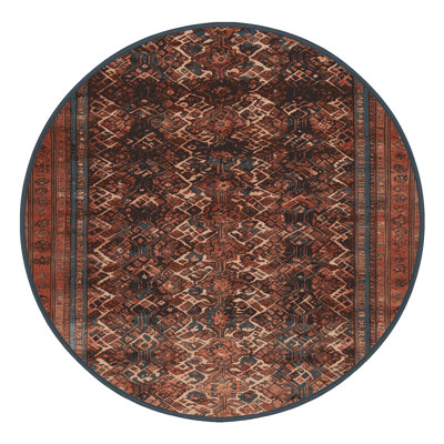 Tapis brun lavable à la machine