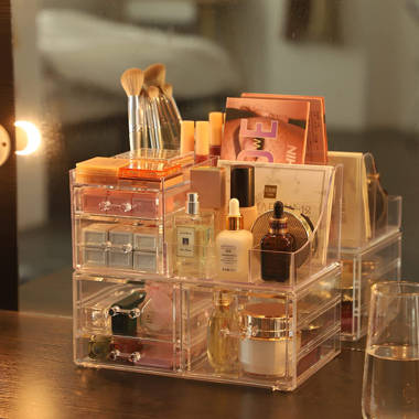 buy acrylic makeup organizer, perfume display boxes, makeup organizer