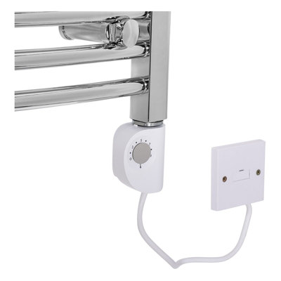 Grisby Curved Towel Rail Heated Towel Rails