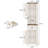 66" Tall Farmhouse Bathroom Storage Cabinet-1118948131