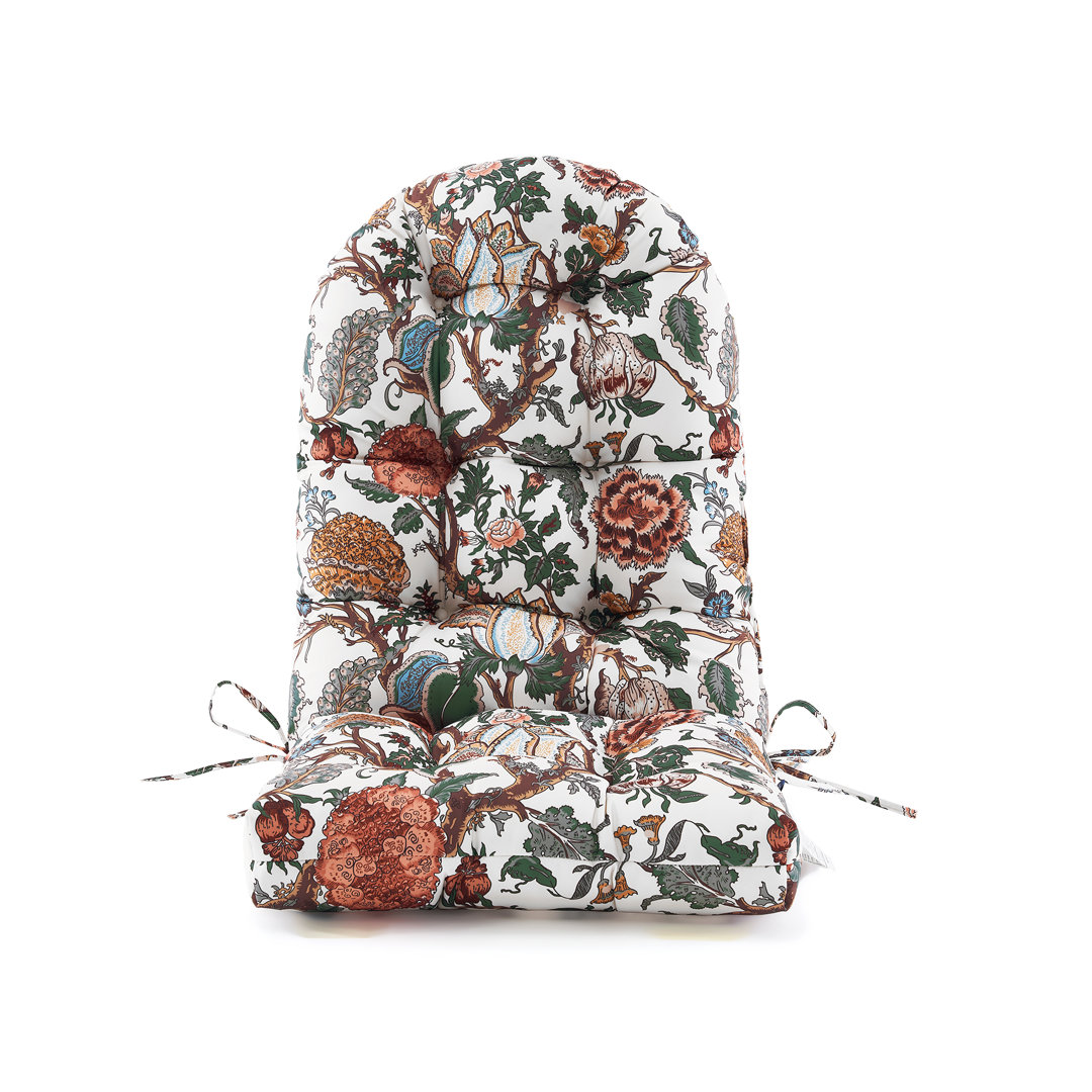 Outdoor 4'' Adirondack Chair Seat / Back Cushion Winston Porter Cushion 