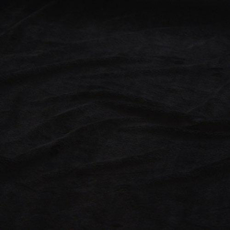 Fabric Upholstered Solid Headboard, Black, Single (3')