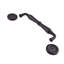 Wrought Iron Gate Handle Colonial Design Door Pull