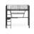 Guilliams Twin Loft Bed with Desk and Shelf