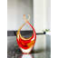 Sculpture en verre d'art artisanale « Étreinte du coucher du soleil »