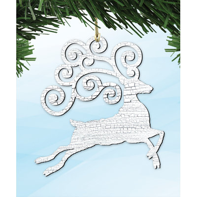 5'' Wood Holiday Shaped Ornament