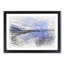 Blue Lake in Iceland - Picture Frame Graphic Art Print-56734559-56734554