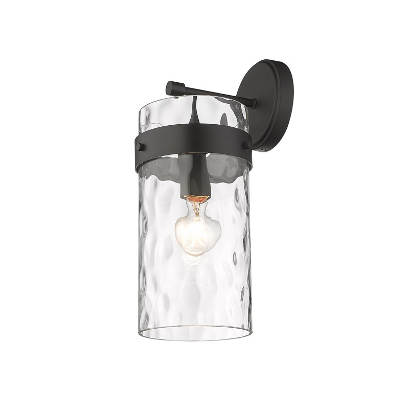 Aultman Armed Sconce, 15.5" H x 7.75" W x 6.5" D, Matte Black