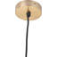 Camille 1 - Light Brushed Gold Pendant