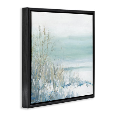 Faded Coastal Beach Edge