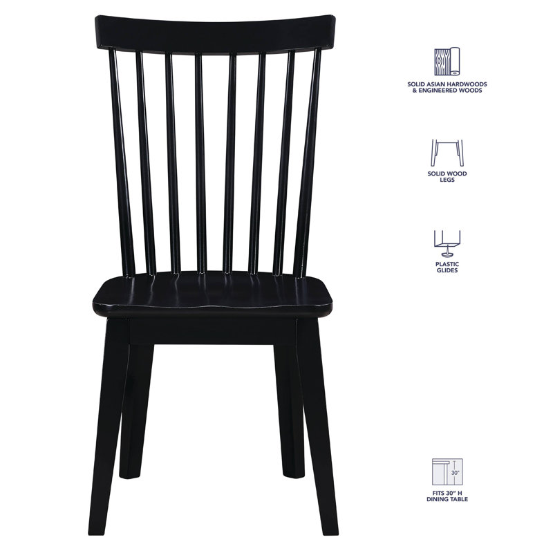 Vaughn Modern Spindle Dining Chair