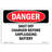 OSHA Danger Shut Off Charger Before Unplugging Battery Sign-73309178