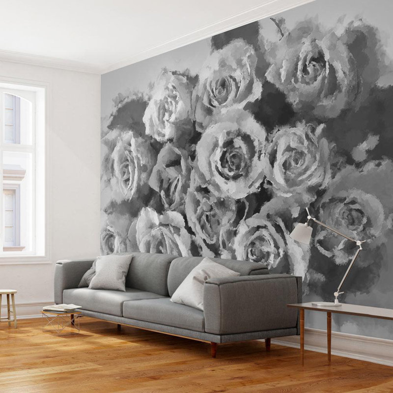 Jysaiah Floral Wall Mural, 90" L x 118" W