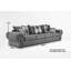Elkland 4 Seater Sofa-689101464