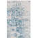Tapis bleu sarcelle / ivoire Christa