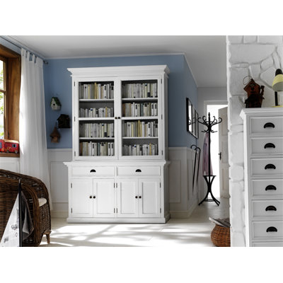 Jakeira Solid and Manufactured Wood China Cabinet