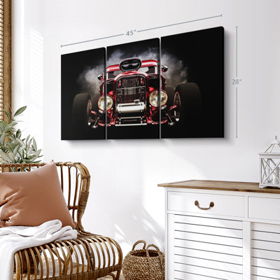" Smoking Hot Rod " 3 - Pieces on