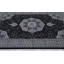 Rheon Oriental Area Rug in Black