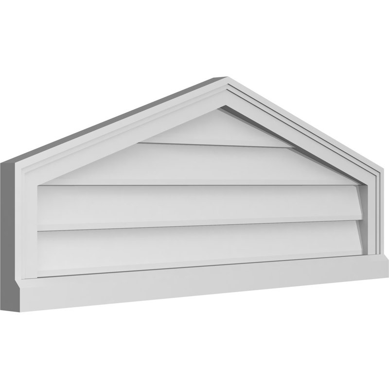 Ventilé à pignon non-fonctionnel Signature, H 16 po x l 40 po x P 2 po