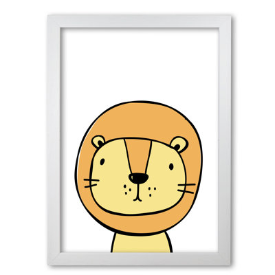 Scandi Lion - Painting