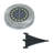 Black Low Voltage Solar Powered Integrated LED Pathway Lights Kit