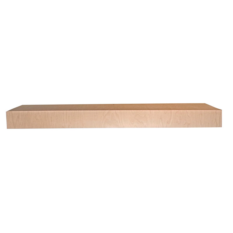 Jaliyah Wood Mantel, Natural, 48"