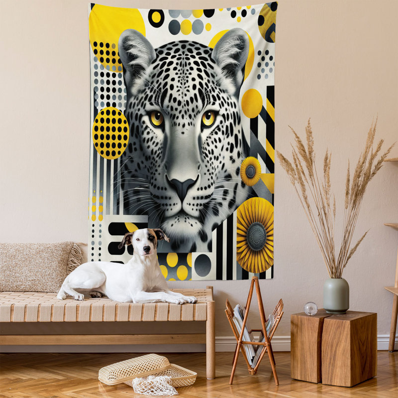 Tapisserie en polyester, H 80 po x l 60 po
