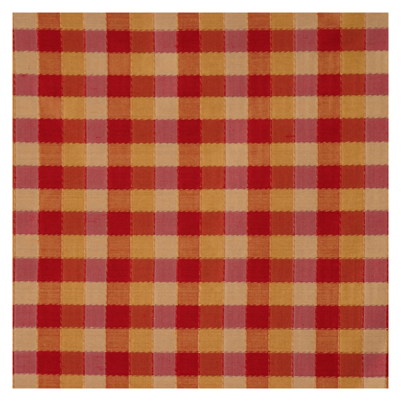 Plaid Fabric, Henna