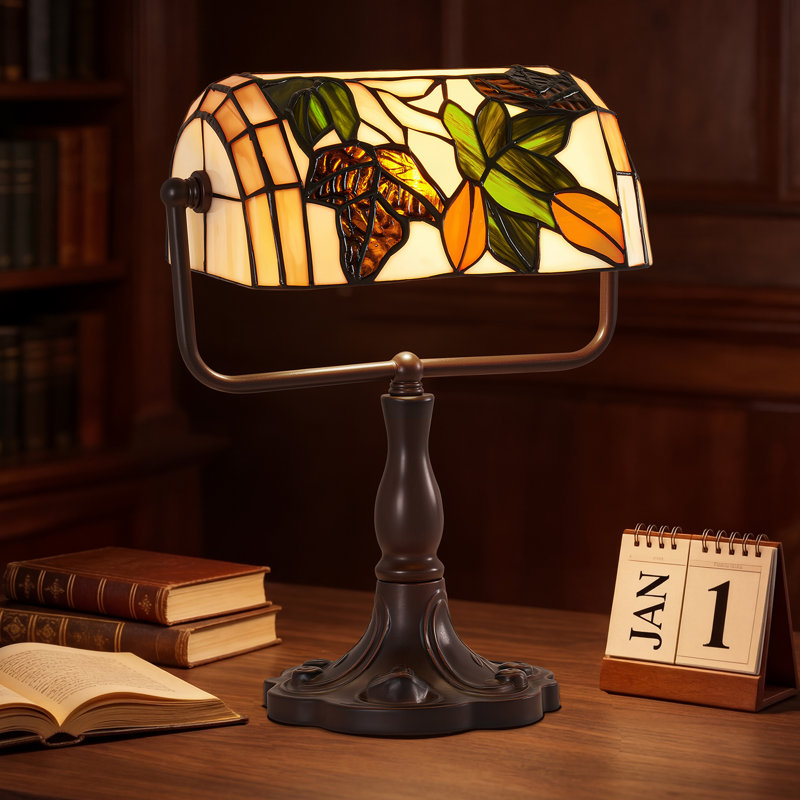 Lampe de bureau 13 po Tiffany