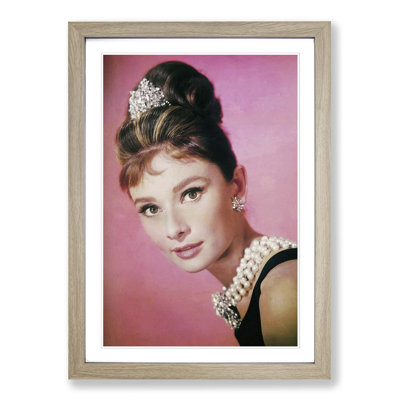 Audrey Hepburn 7 Framed Print