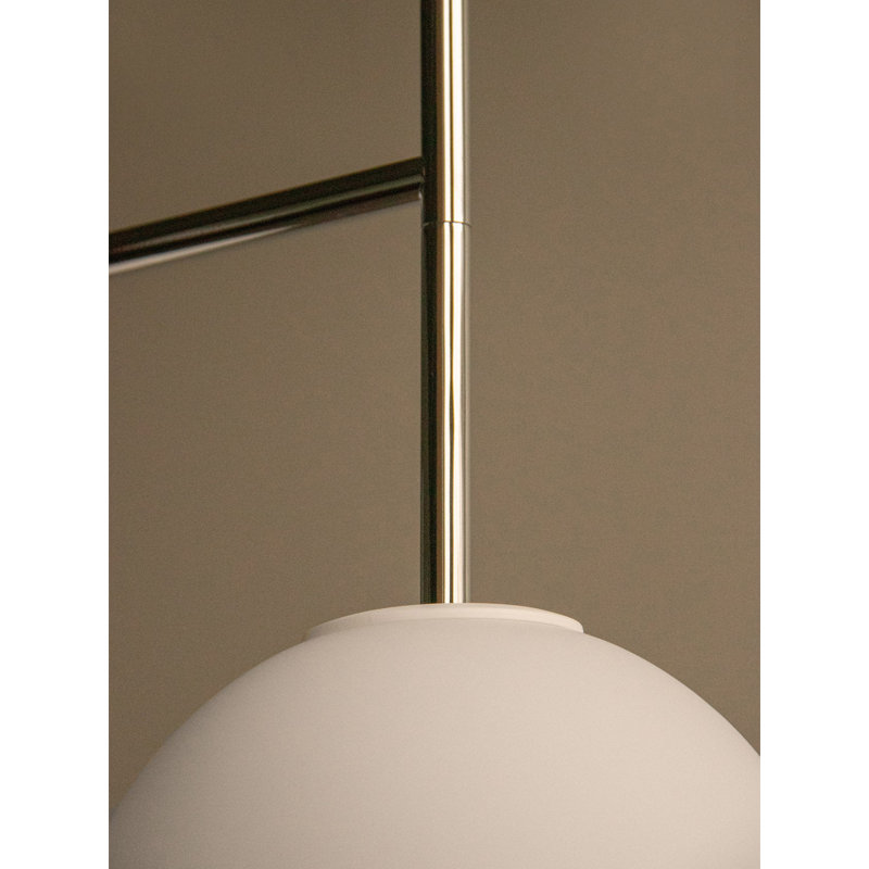 TR 1 - Light Armed Sconce, Polished Steel
