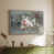 White Floater Framed Canvas