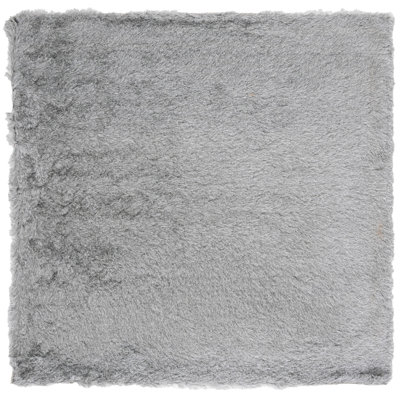 Cimah Shag Hand Tufted Performance Solid Color Rug