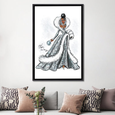 Winter Frost - Wall Art Print - Framed Canvas