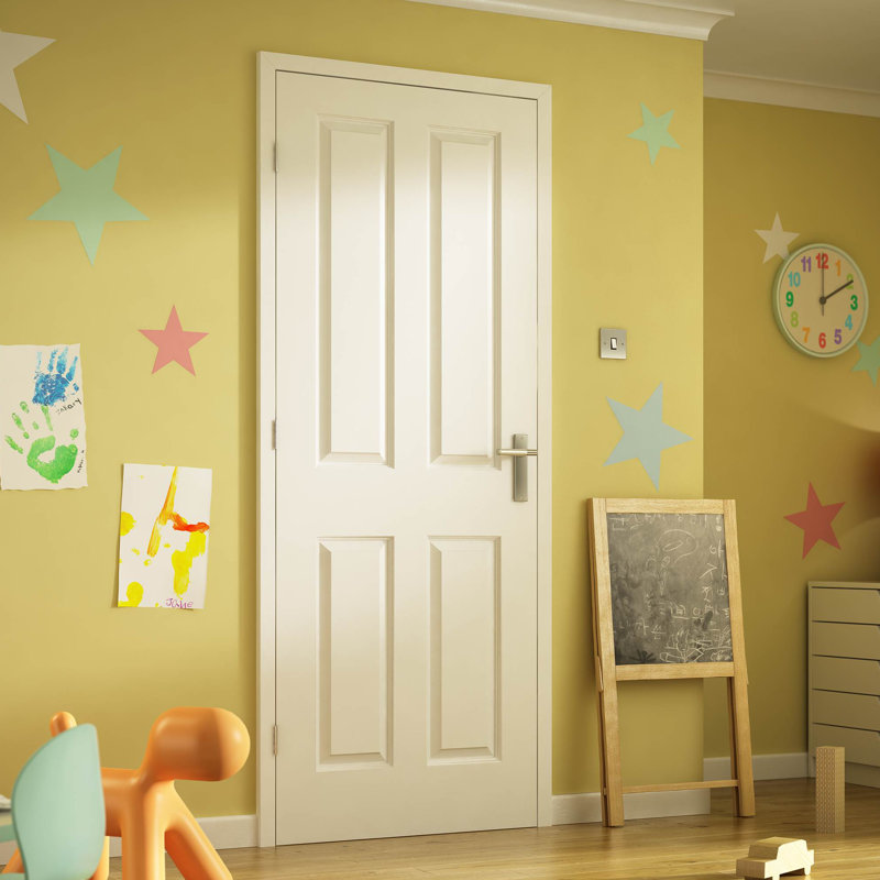 Internal Doors Primed, 198.1 cm H x 72.6 cm W x 4 cm D