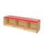 Banc de rangement rembourré