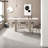 White Oval Solid Wood Dining Table-859002059